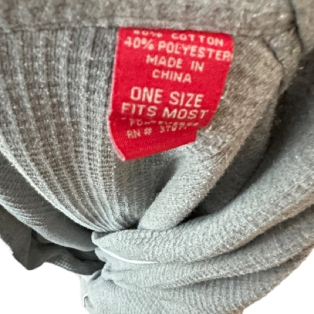 Izod Gray Robe - Picture 6 of 7